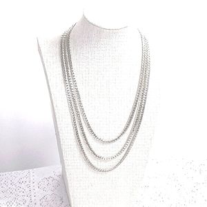 2 FOR $15. BUNDLE SALE! $10 each. Women Men Jewelry Necklaces 925 Silver Plated